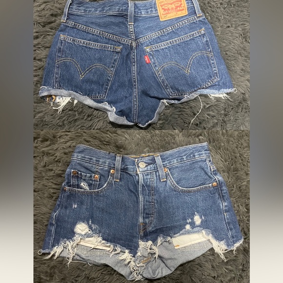 Levi’s 501 shorts, size 25 - Picture 1 of 1